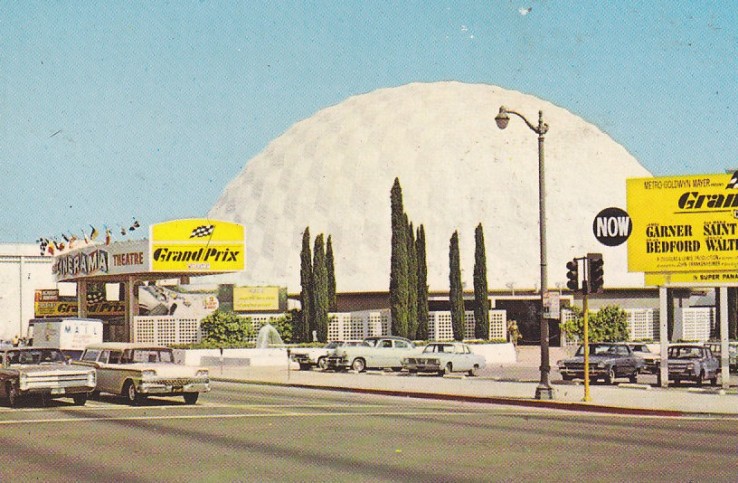 Postcard of Cinerama Hollywood, circa 1960s